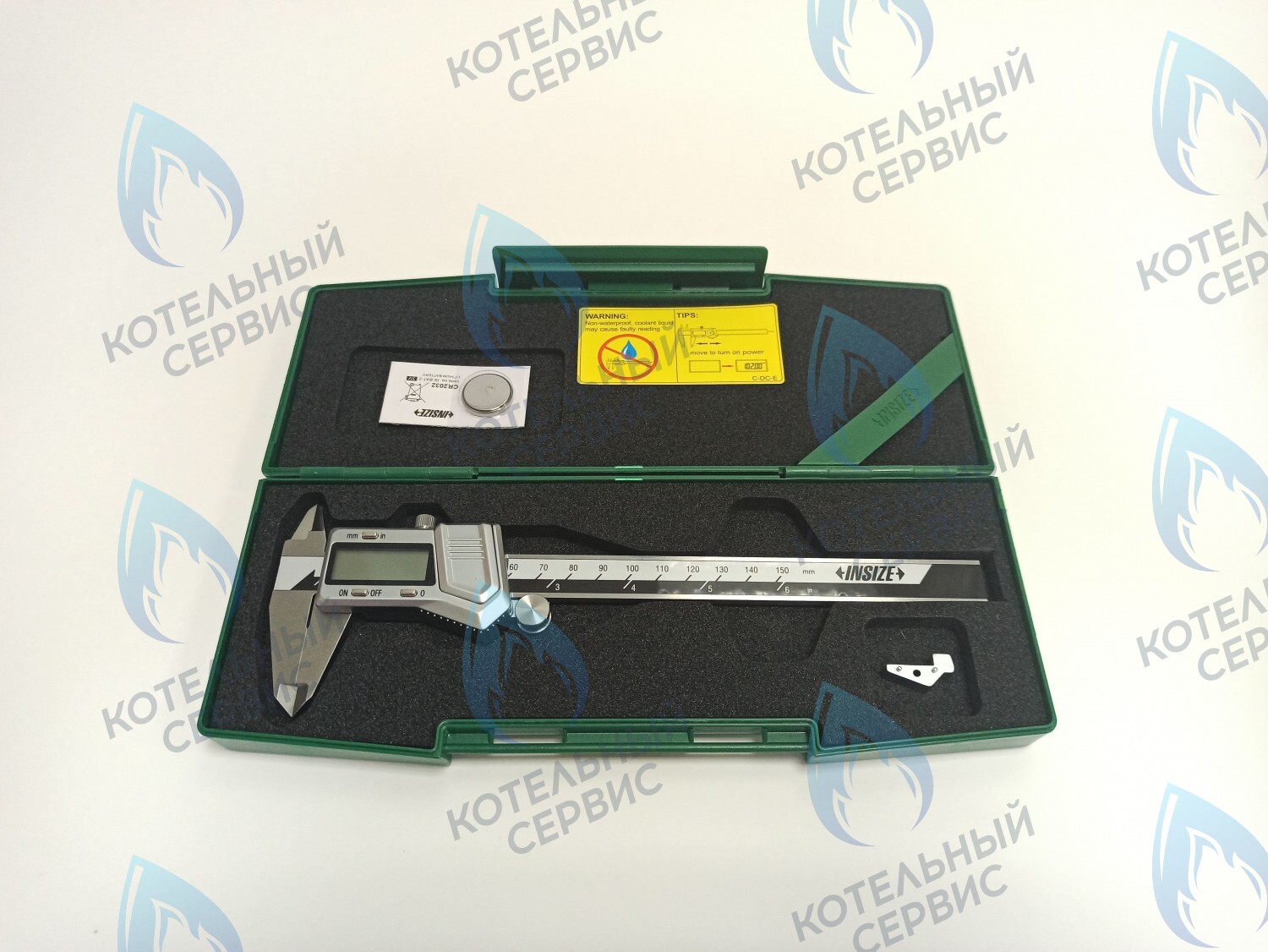 ZK004-150 Штангенциркуль металлический INSIZE 0-150мм с ЖК дисплеем в Уфе