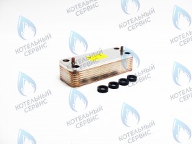 Теплообменник вторичный KIT SCAMBIATORE 16P 39820910 FERROLI