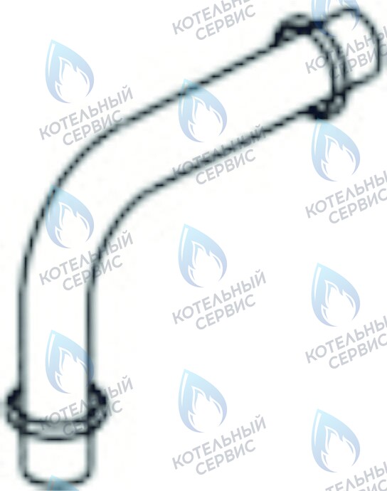 2090818 Трубка водозаборная 15,1кВт-23,3кВт CELTIC-DS PLATINUM 3.13, 3.16, 3.20 в Уфе