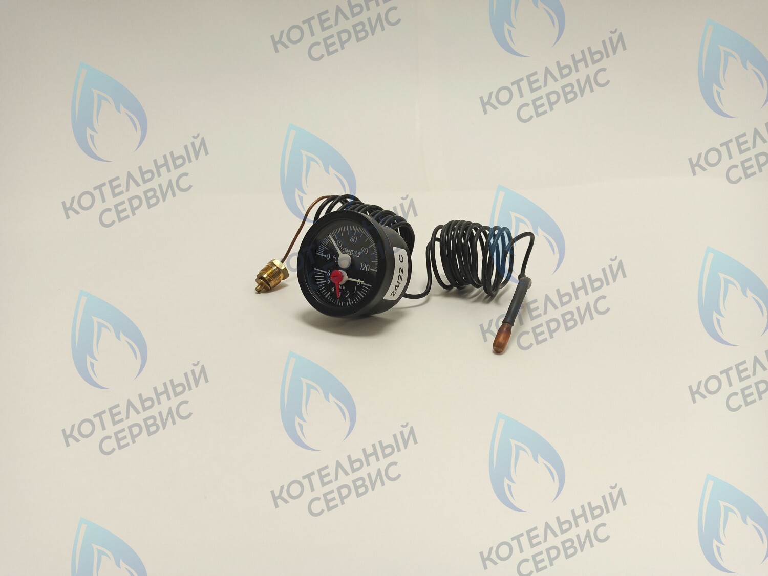 MT004-IM Термоманометр капиллярный IMIT Ø52мм 0/6bar, резьба 14/1 в Уфе