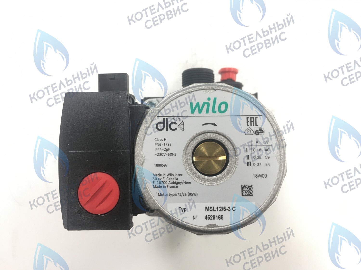 03-4001-03 Насос циркуляционный Wilo для котлов GAZECO 18 C1/C2/T1/T2, 24 C1/C2/T1/T2 (с 05.2016 до 02.2018) требуется комплектовать 09-4090 в Уфе