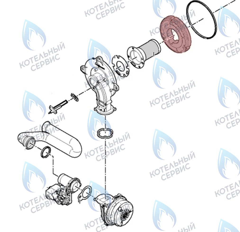 7828716 Теплоизоляционное кольцо VIESSMANN в Уфе
