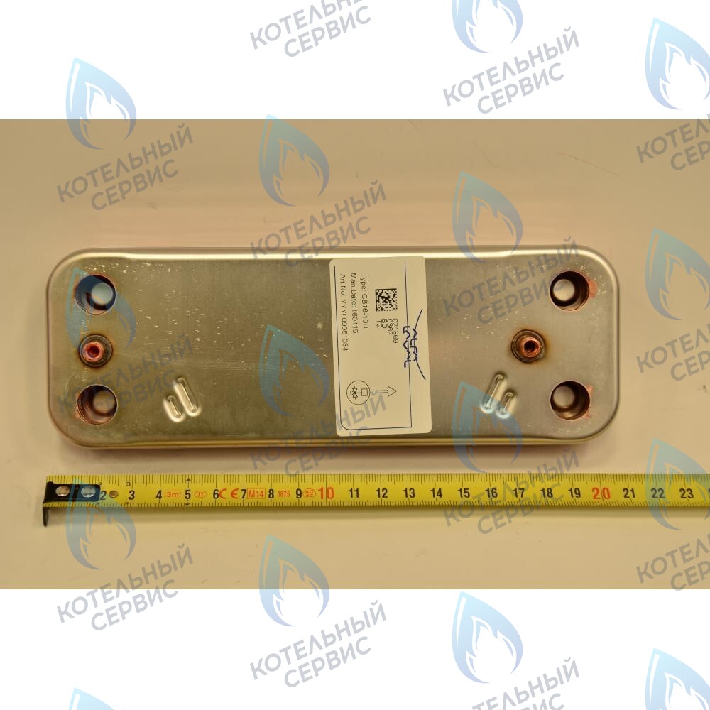 5686660 Теплообменник вторичный (10 пластин) 24кВт Eco. Compact 3. Four. Home, 4s, 5 Compact, Fortech BAXI в Уфе