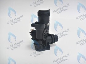 Трехходовой клапан Protherm Vaillant (178978) без мотора пластик (без крышки)