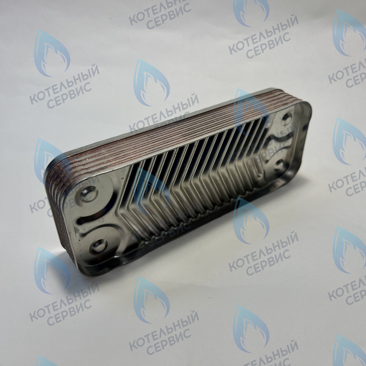 2982109 Теплообменник ГВС вторичный 12 пластин (пластинчатый) для котла WOLF FGG-K-24 в Уфе