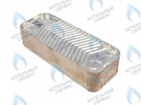 Вторичный теплообменник ГВС 16 пластин  DC30  DC35  DL30  DL35  HUBERT
