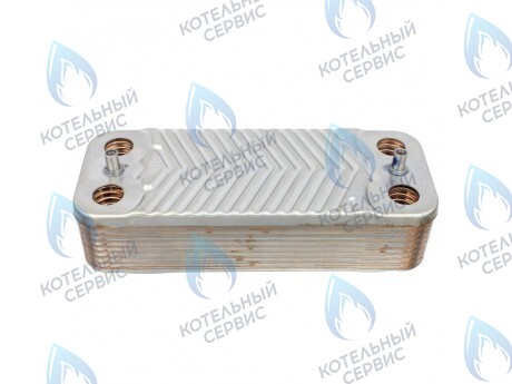 1926288 Вторичный теплообменник ГВС 16 пластин  DC30  DC35  DL30  DL35  HUBERT в Уфе