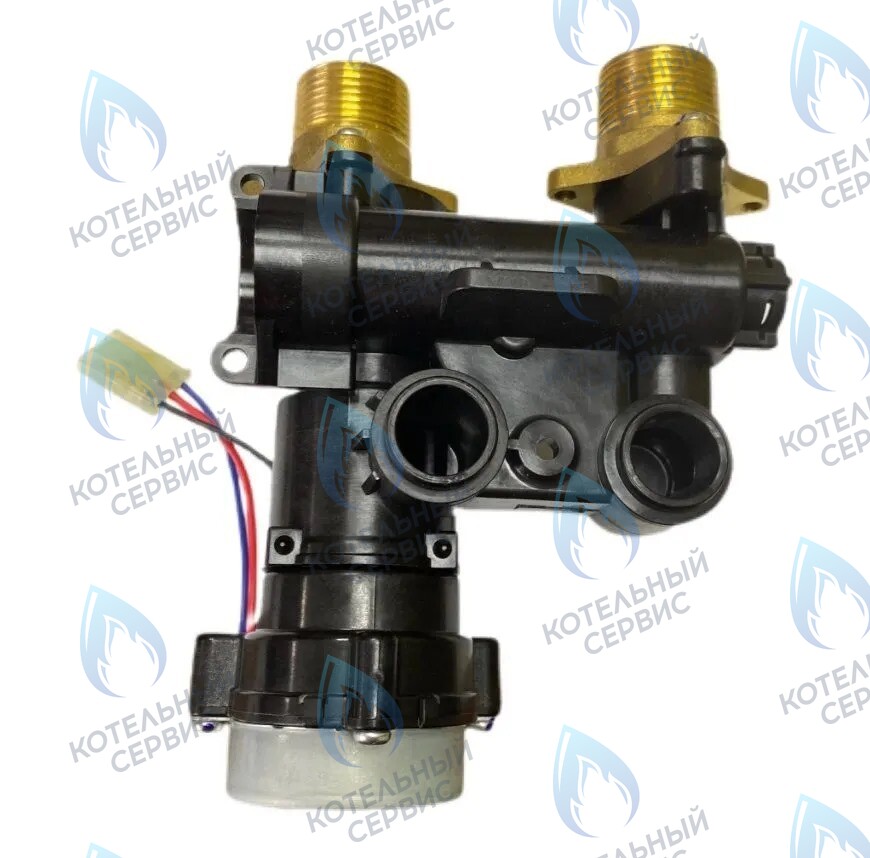 30021964A Гидрогруппа с 3х ходовым клапаном в сборе NAVIEN DELUXE C/C Plus/E  (NGB351/352/310) в Уфе