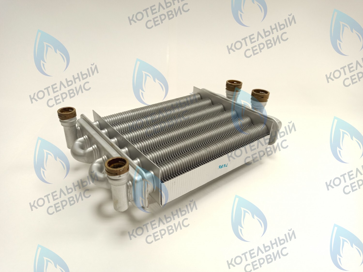 EB012-200-02 Теплообменник битермический 198мм ROC, GAZECO 18-T1/C1 (с 05.2016) в Уфе